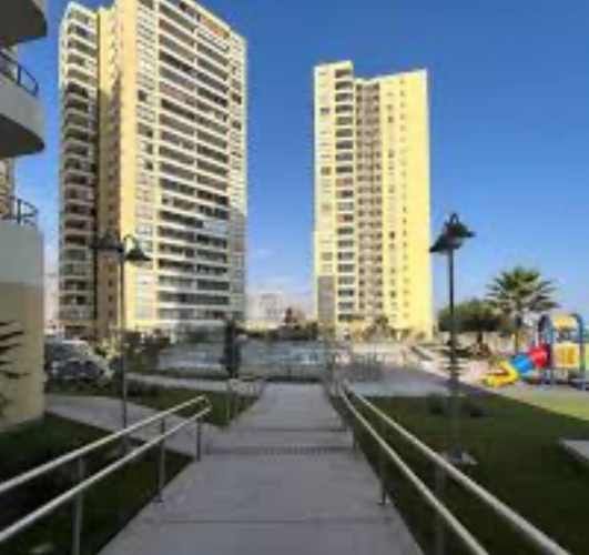 SE ARRIENDA DEPARTAMENTO EN CONDOMINIO BAHÍA BLANCA – EDIFICIO AQUA, ANTOFAGASTA