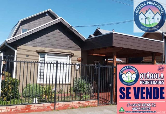 Casa en venta c/ estacionamiento en Sector Poniente