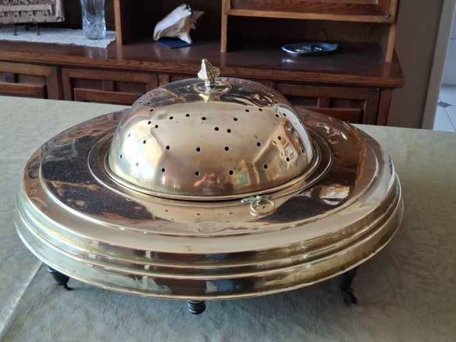 BRASERO DE BRONCE COLONIAL