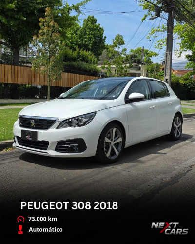 PEUGEOT 308 ALLURE 1.2 AUTOMÁTICO 2018