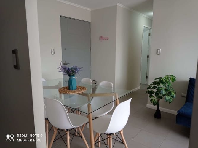 Arriendo Departamento amoblado sector San Ramon, Coquimbo.