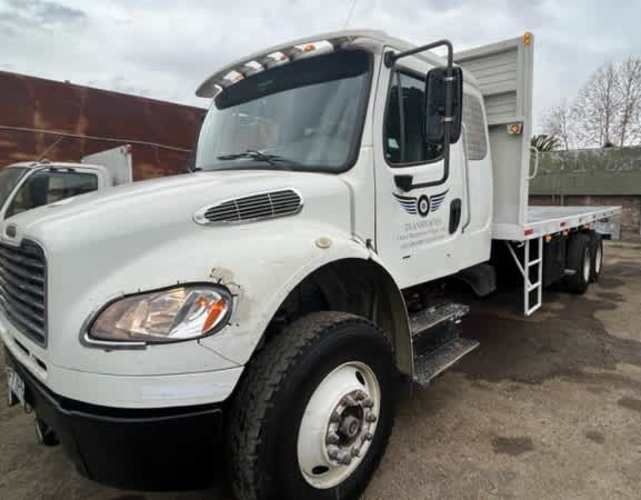 Camión  listo para trabajar.