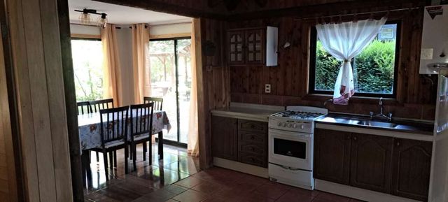 Pucon cabaña piscina tenis