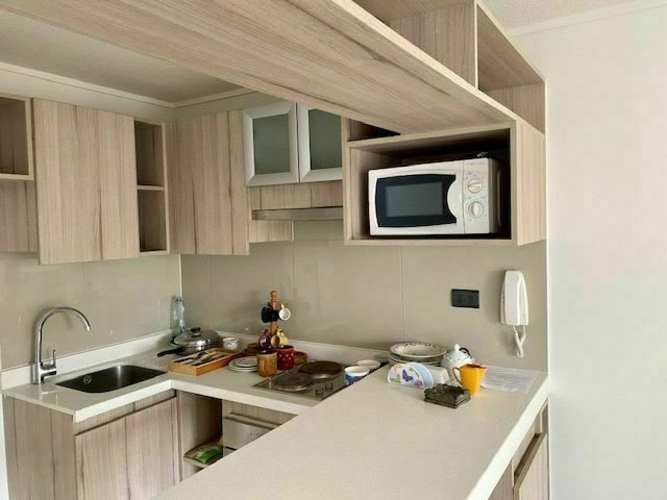 ESTUDIO AMOBLADO CON ESTACIONAMIENTO Y BODEGA