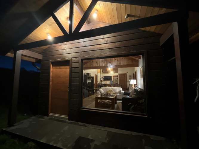 PARCELA CON CASA  PARA VIVIR  3 DORMITORIOS Y 2 BAÑOS