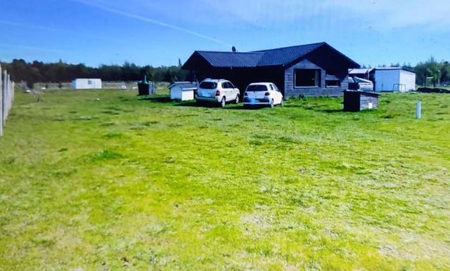 PARCELA CON CASA  PARA VIVIR  3 DORMITORIOS Y 2 BAÑOS