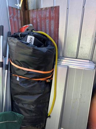 Bote inflable con motor 15hp