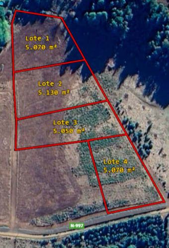 Venta directa de parcelas en Polcura Región del Biobio