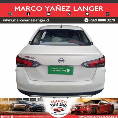 NISSAN VERSA MT 1.6 / AÑO  KILOMETROS / EXCELENTE ESTADO
