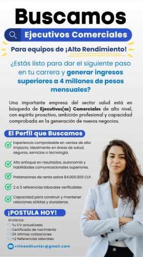 EJECUTIVOS COMERCIALES
