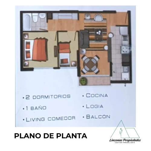 ARRIENDO DEPTO  2 DORMITORIO 1 BAÑO