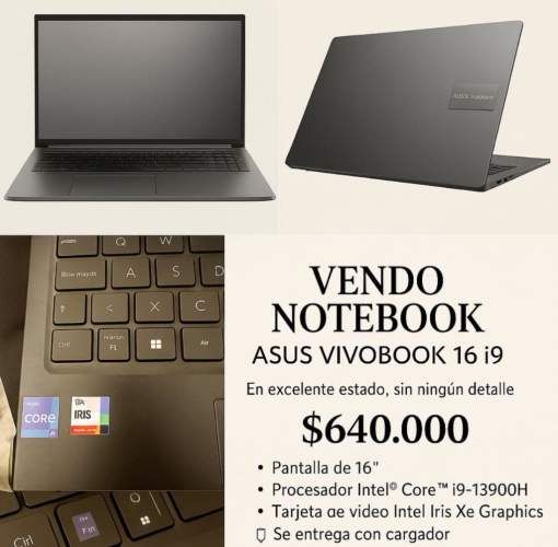 Vendo Pc Asus vivobook