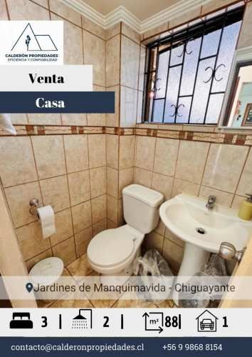 Hermosa Casa en Venta Condominio Jardines de Manquimavida – Chiguayante