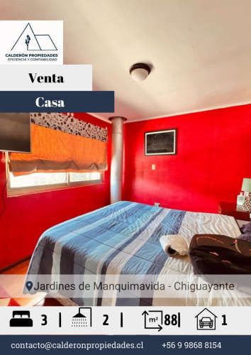 Hermosa Casa en Venta Condominio Jardines de Manquimavida – Chiguayante