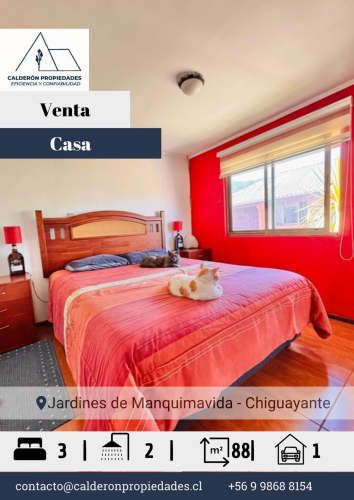 Hermosa Casa en Venta Condominio Jardines de Manquimavida – Chiguayante