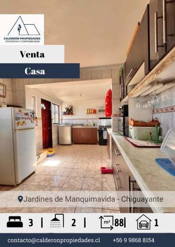 Hermosa Casa en Venta Condominio Jardines de Manquimavida – Chiguayante