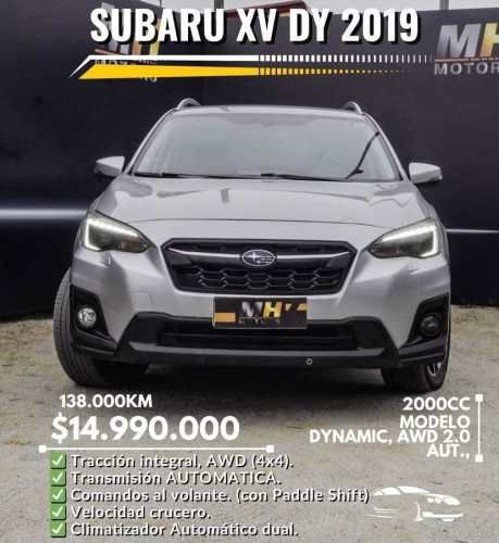 SUBARU NEW XV DYNAMIC, AWD 2.0 AUT. 2019.