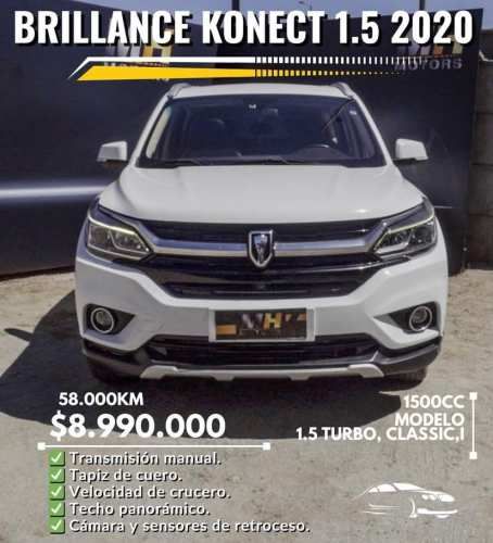 BRILLANCE KONECT 1.5 TURBO, CLASSIC. 2020.