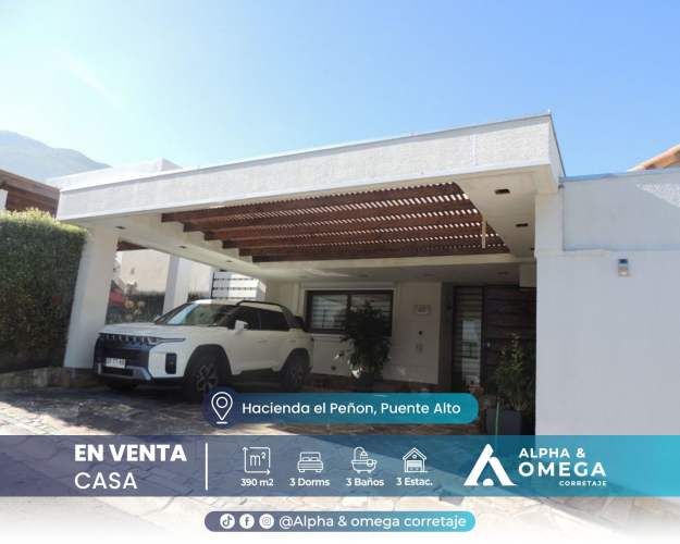 HERMOSA CASA HACIENDA EL PEÑON