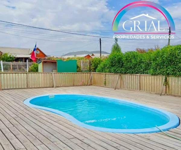 SE VENDE PARCELA CON CASA CERCA DE LA PLAYA EN PAPUDO