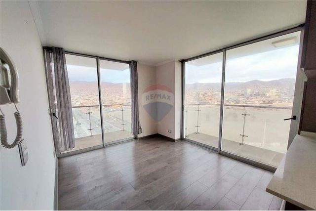 Depto. con vista al mar 1d/1b+est+bod, antofagasta