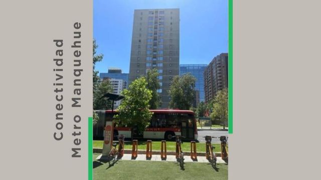 Oficina de categoría a pasos de Metro Manquehue