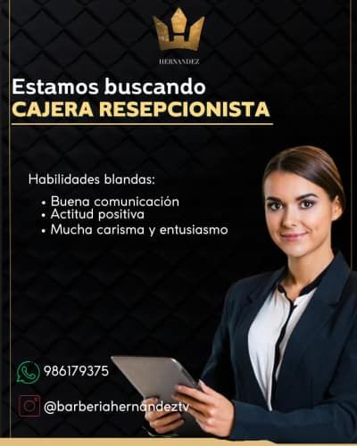 Se busca cajera-coordinadora Par-time