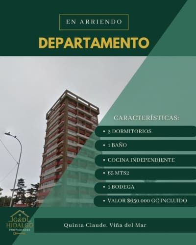 ARRIENDA G&D HIDALGO PROPIEDADES