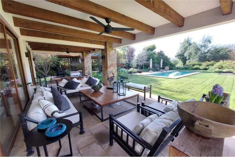 Mediterránea en jardín de ensueño