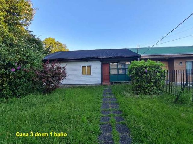 CASA 1 PISO 3 DORM 1 BAÑO HUACHOCOPIHUE-VALDIVIA