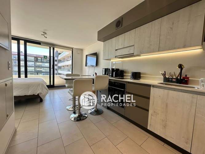 EN ARRIENDO AMPLIO DEPTO ESTUDIO CON ESTACIONAMIENTO- Edificio Curitiba