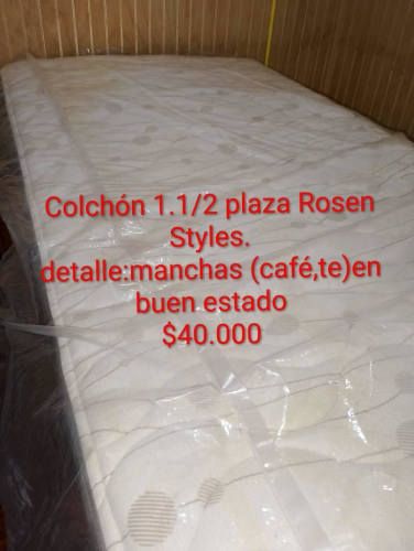 Colchón 1.1/2 / cama 2 plaza / Base cama 1 plaza