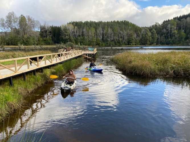 cabañas laguna magica
