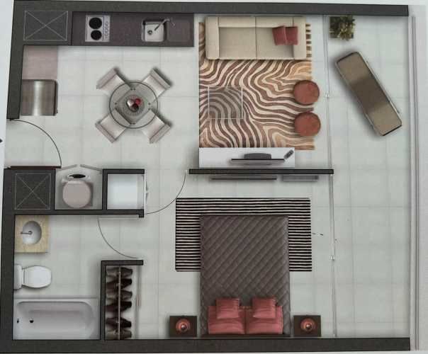 Espectacular departamento en venta, Metro Moneda. Santiago.