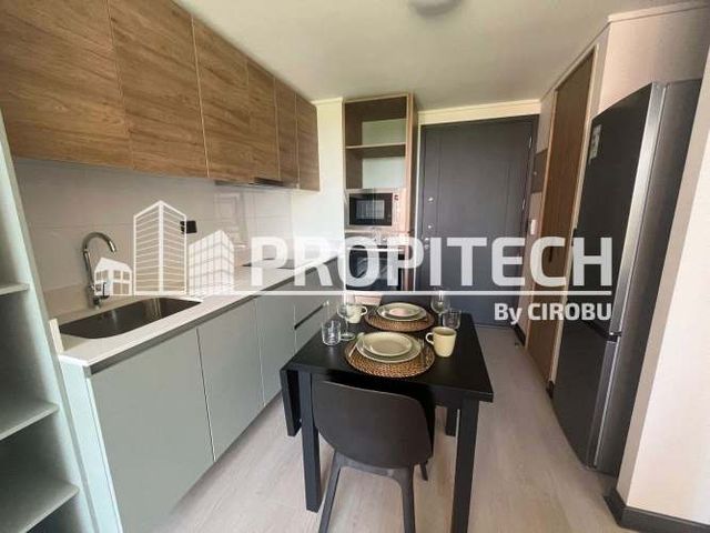 ARRIENDO DEPTO NUEVO AMOBLADO 1 H + 1 B