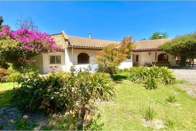 Gran parcela con casa sector el tránsito, paine