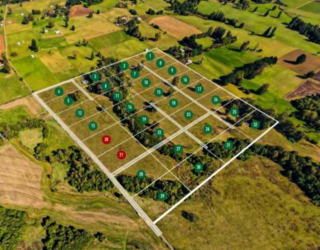 VENTA DE PARCELAS LOTEO RANCO NATIVO, 5000M2