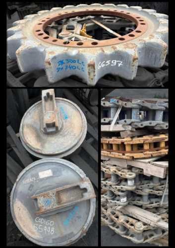 Se venden cadenas y orugas para excavadoras DOOSAN