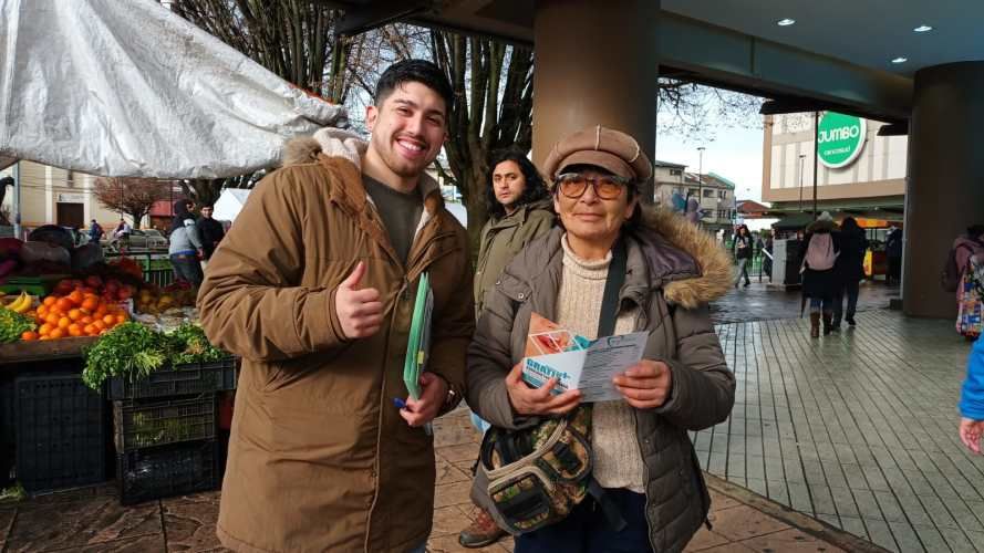 vendedor en terreno Temuco