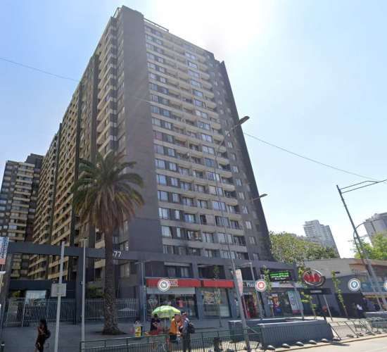 Depto 2 Dorms 1 Baño Terraza 53Mts2 salida Metro Ecuador, E.Central