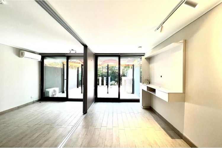 1 dorm + bodega / terraza propia de 38 m2