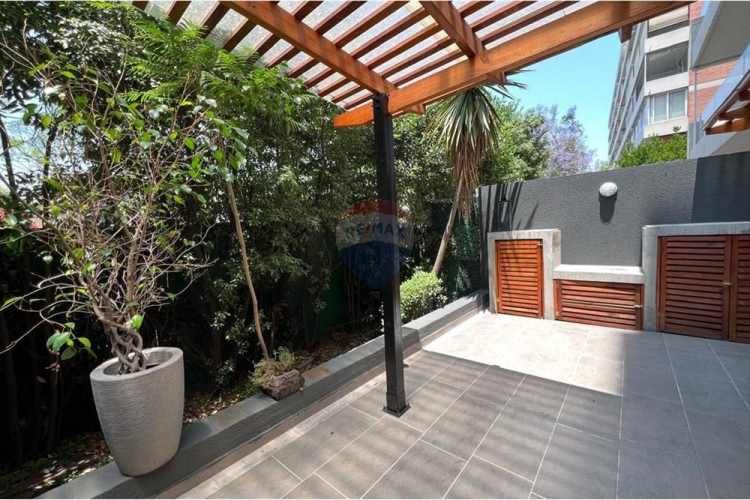 1 dorm + bodega / terraza propia de 38 m2