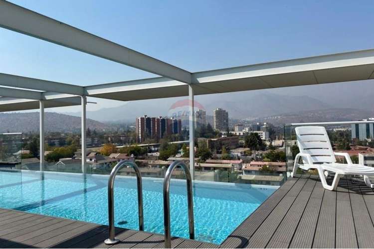 1 dorm + bodega / terraza propia de 38 m2