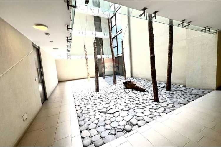 1 dorm + bodega / terraza propia de 38 m2