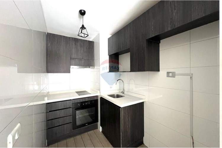 1 dorm + bodega / terraza propia de 38 m2