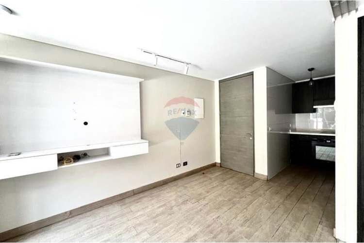 1 dorm + bodega / terraza propia de 38 m2