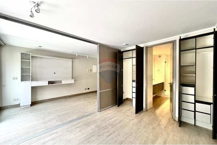 1 dorm + bodega / terraza propia de 38 m2