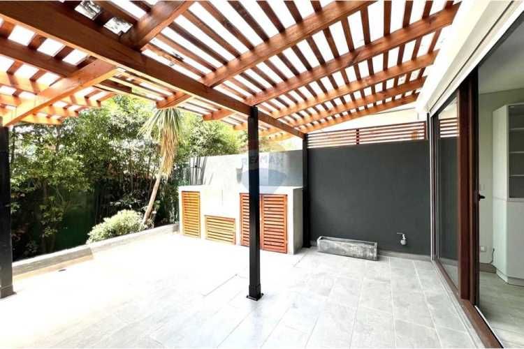 1 dorm + bodega / terraza propia de 38 m2