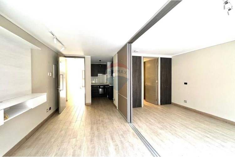 1 dorm + bodega / terraza propia de 38 m2