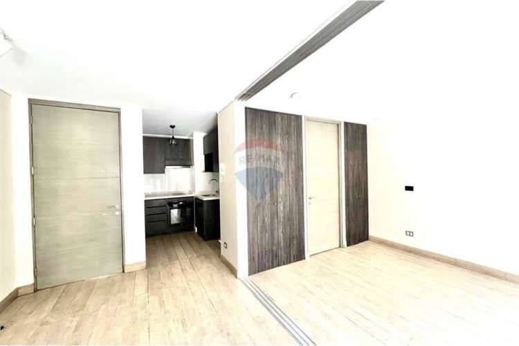 1 dorm + bodega / terraza propia de 38 m2